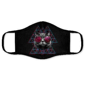 Discover 3D Space Cat Face Masks (Womens)
