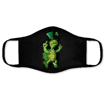 Discover Saint Patrick's Day Turtle Face Masks