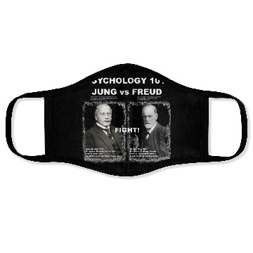 Discover PSYCHOLOGY 101: JUNG vs FREUD Face Masks