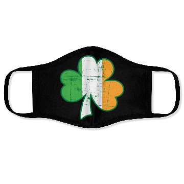 Discover Irish flag Face Masks