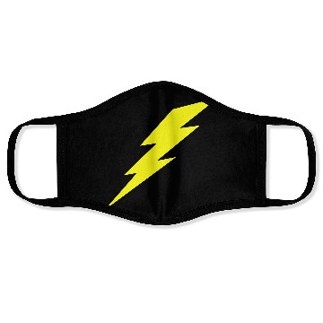 Discover Lightning Bolt Face Masks