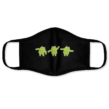 Discover Android Skate Lime Face Masks