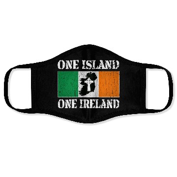 Discover One Island, One Ireland Face Masks