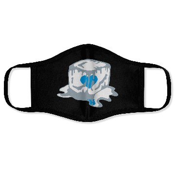 Discover Ice Cube Heart Face Masks