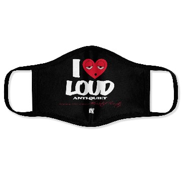 Discover I Love Loud Face Masks