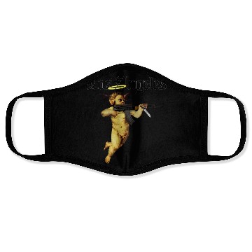 Discover Los Angeles Angel with AK 47 Face Masks