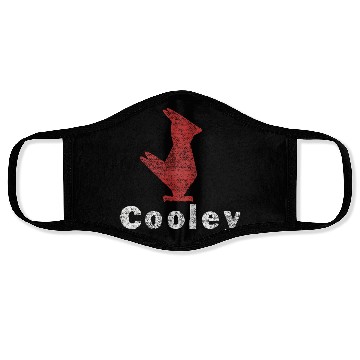 Discover Cooley High School Cardinals Detroit Michigan Face Masks