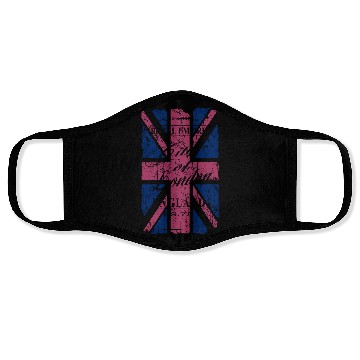 Discover Union Jack - London - Vintage Look Face Masks