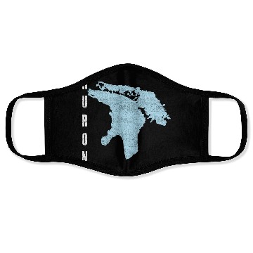 Discover Lake Huron Great Lakes Face Masks