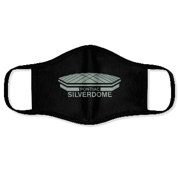 Discover Old School Vintage Pontiac Silverdome Face Masks