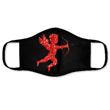 Discover Ruby Martin74 Cupid Silhouette Face Masks
