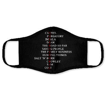 Discover Supernatural - Awesome supernatural Face Masks