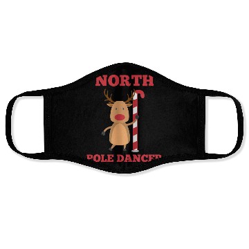 Discover North Pole Dancer Face Masks