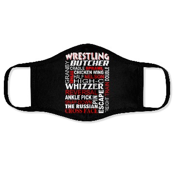 Discover Wrestling - Butcher Freight train double Face Masks
