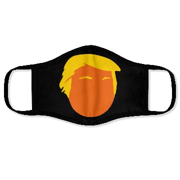 Discover Trump Orange Head Face Masks