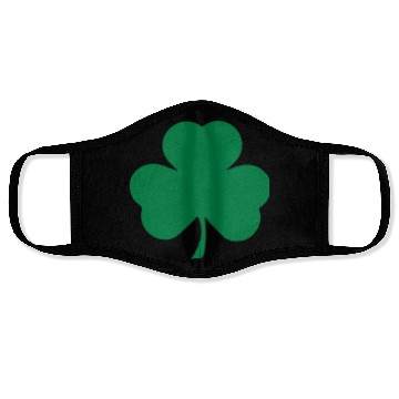 Discover Clover, shamrocks Face Masks