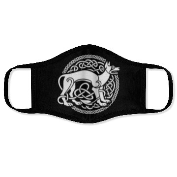 Discover Celtic Ornament Ireland Face Masks Design