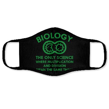 Discover Biology Face Masks