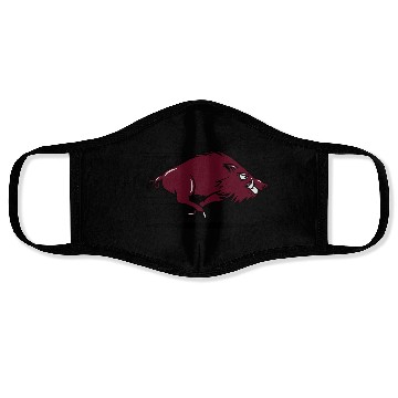 Discover Wild boar dangerous race Face Masks