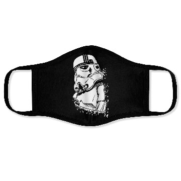 Discover Funny and cool Star Wars Stormtrooper graffiti Face Masks