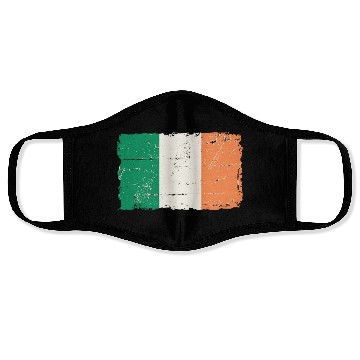 Discover Ireland Flag Face Masks