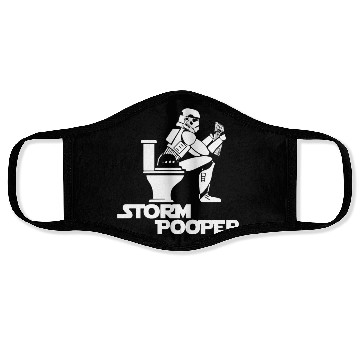 Discover Storm Trooper Pooper Face Masks