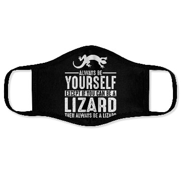 Discover Lizard Gift Lover Face Masks