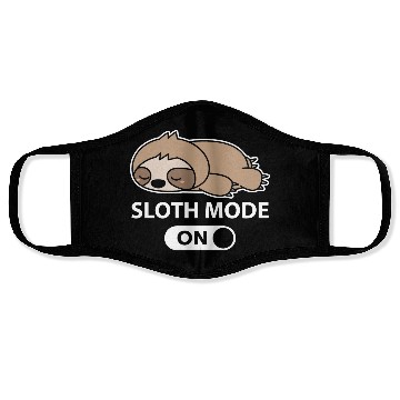 Discover Sloth Mode On Face Masks