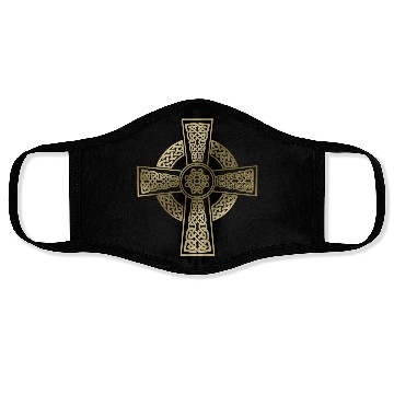 Discover Celtic cross Face Masks