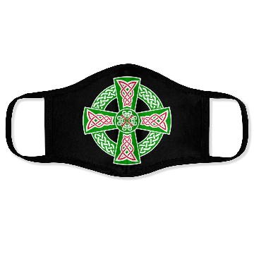 Discover Celtic cross Face Masks