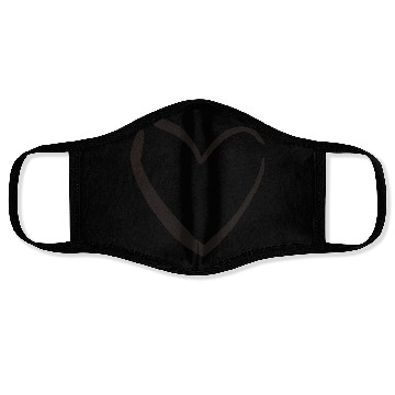 Discover heart Face Masks