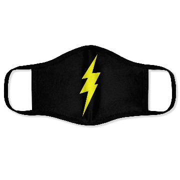 Discover Lightning Bolt Face Masks