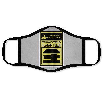 Discover Human flesh poster  bobs burgers . Face Masks