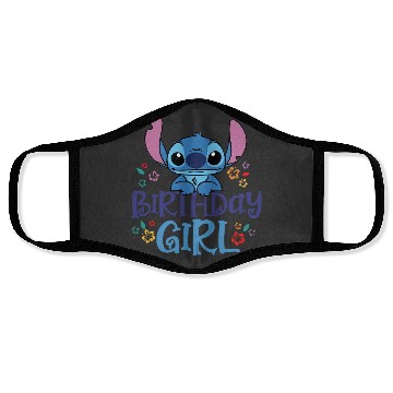 Discover Stitch Birthday Girl Face Masks, Disney Lilo Stitch Face Masks, Birthday Boy Face Masks