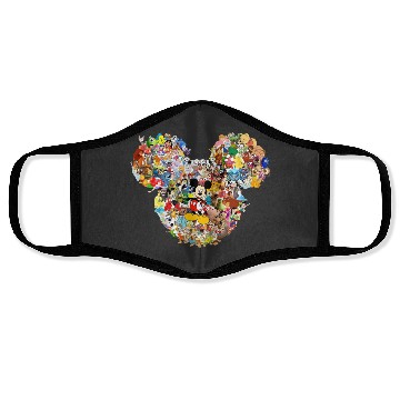 Discover All Disney Characters, Disney Face Masks, Disney Trip Face Masks