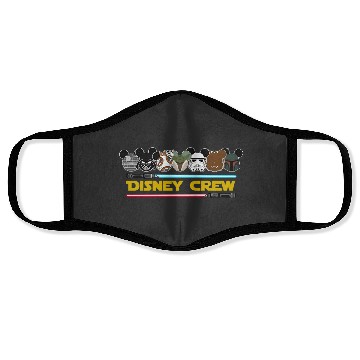 Discover Disney Crew Darth Vader Stormtrooper Disney Disneyland Face Masks