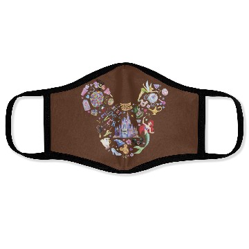 Discover Disney Magic Kingdom Face Masks, Disney Characters Face Masks