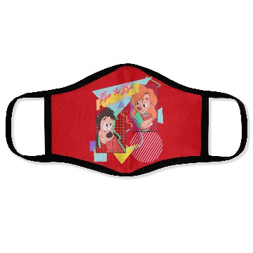 Discover Cartoon Face Masks Disney A Goofy Movie Max & Roxanne Eye To Eye Forever