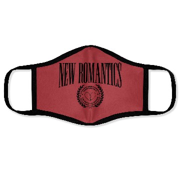 Discover New Romantics Collegiate Face Masks, eras tour, 1989 album