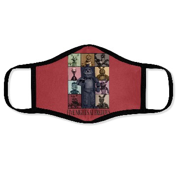 Discover Five Nights At Freddys Eras Tour Face Masks
