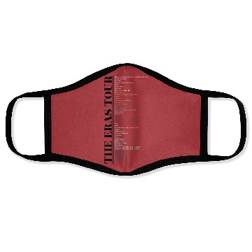 Discover eras tour UPDATED SETLIST Face Masks