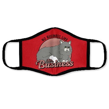 Discover bobs burgers no business like mr business Face Masks