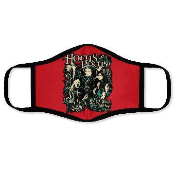 Discover Retro Hocus Pocus  Face Masks, Sanderson Sisters Disney Witches Face Masks, Vintage Spooky Vibes Face Masks