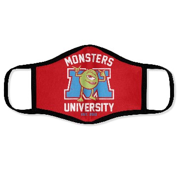 Discover Monsters Inc Wazowski Face Masks, Disney Monsters Face Masks