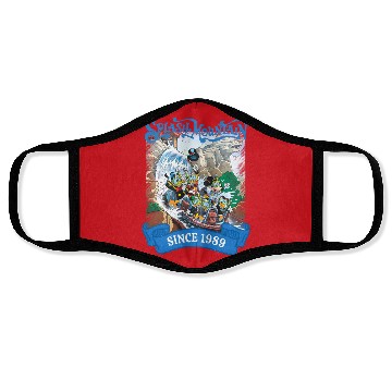 Discover Disney Splash Mountain Vintage Face Masks, Splash Mountain,