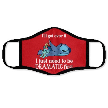 Discover I'll Get Over It I Just Need To Be Dramatic First Face Masks/Face Masks,Disney Stitch Face Masks,Stitch Face Masks