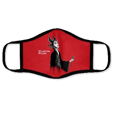 Discover Disney Villains Maleficent It's Not Me It's You Face Masks