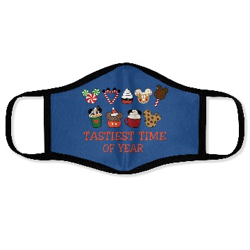 Discover Christmas Disney Snacks Face Masks