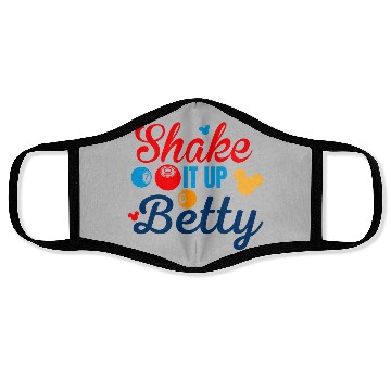 Discover Shake it up Betty! Disney Cruise Line Bingo Face Masks | Disney Cruise Face Masks | Disney Bingo Face Masks