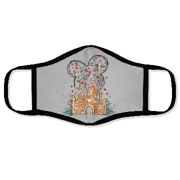 Discover Disney Gingerbread Castle Face Masks